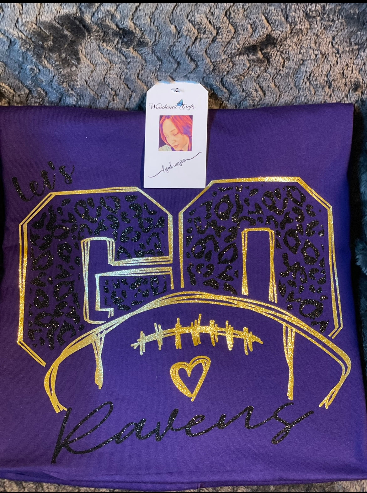 Baltimore Raven’s Custom Made T-shirts