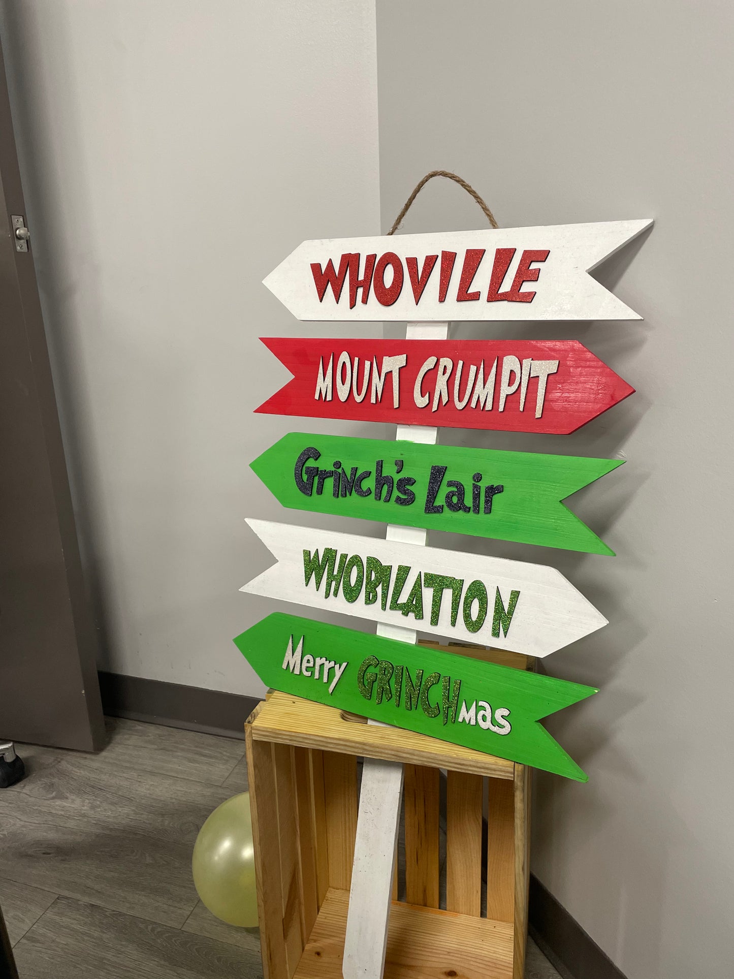 Custom Wood Porch Sign