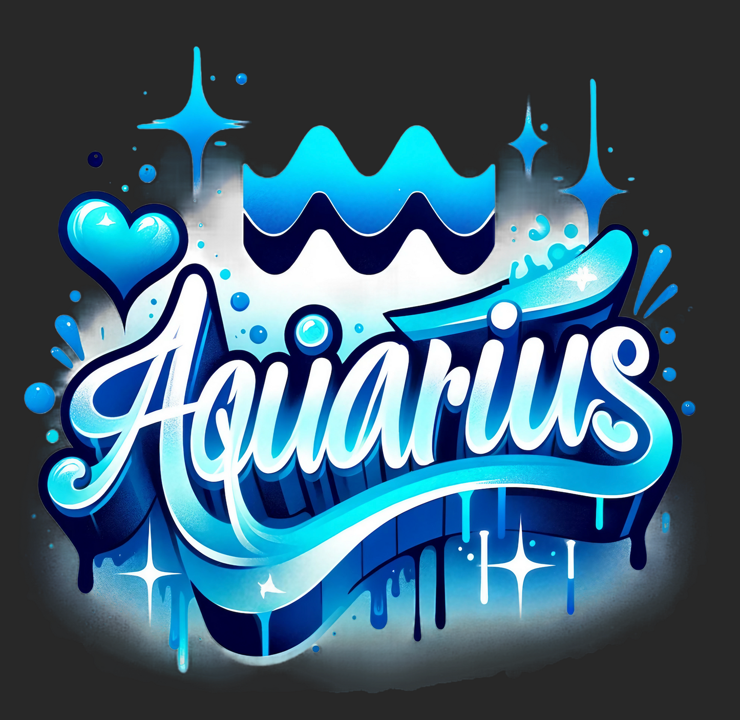 Zodiac T-shirt - Blue