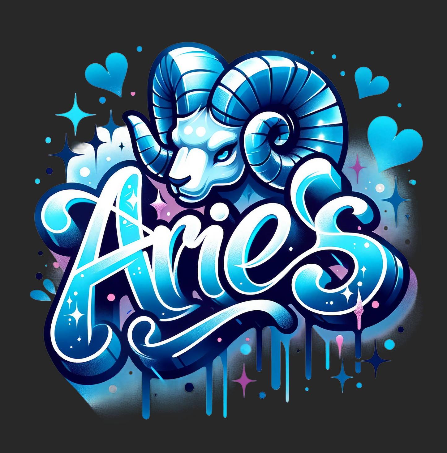 Zodiac T-shirt - Blue