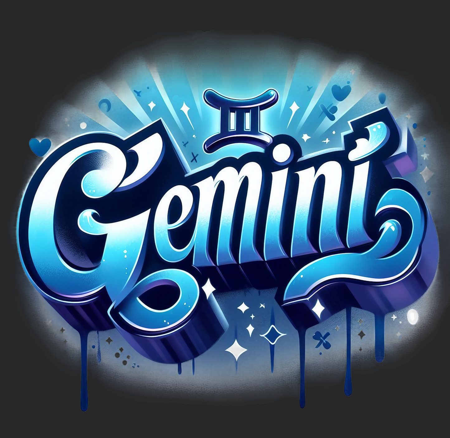 Zodiac T-shirt - Blue
