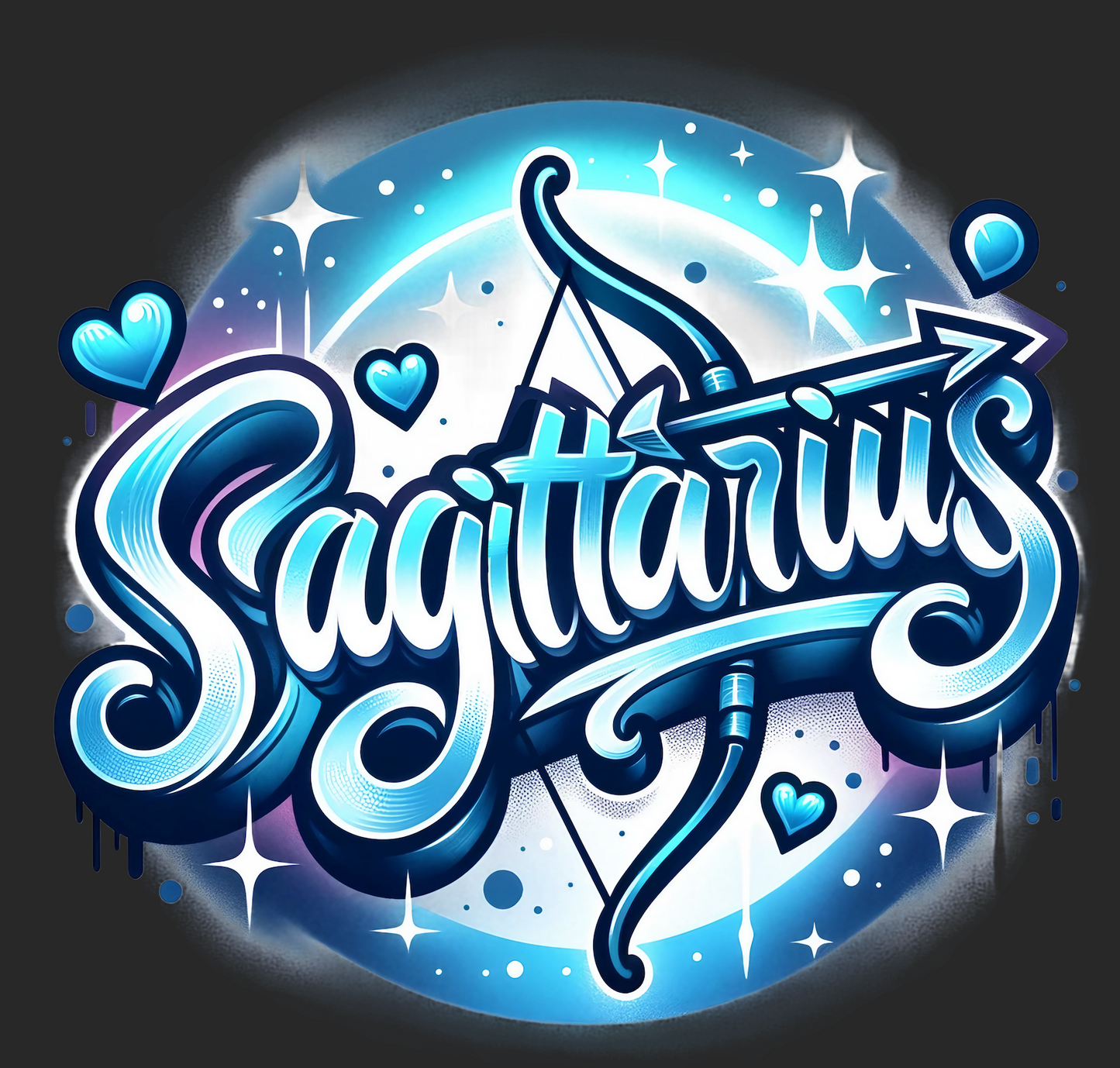 Zodiac T-shirt - Blue