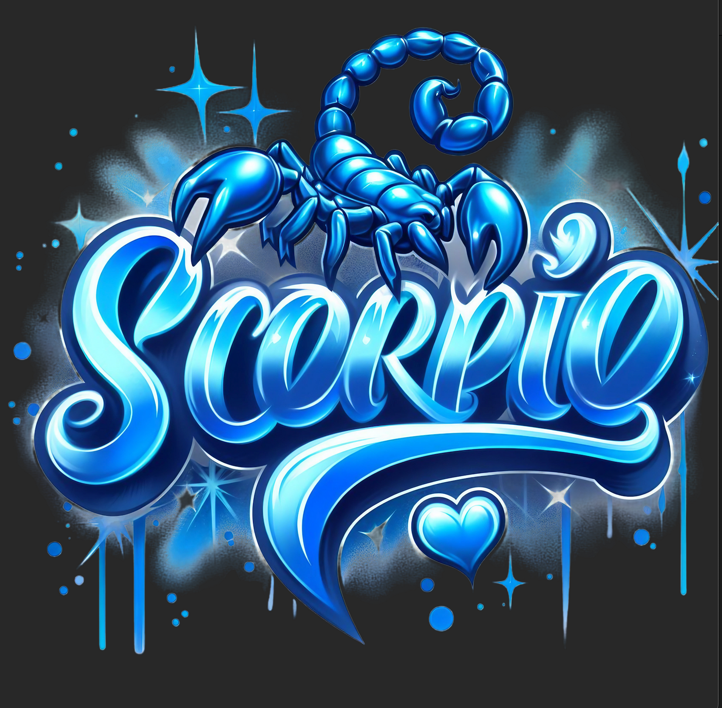 Zodiac T-shirt - Blue