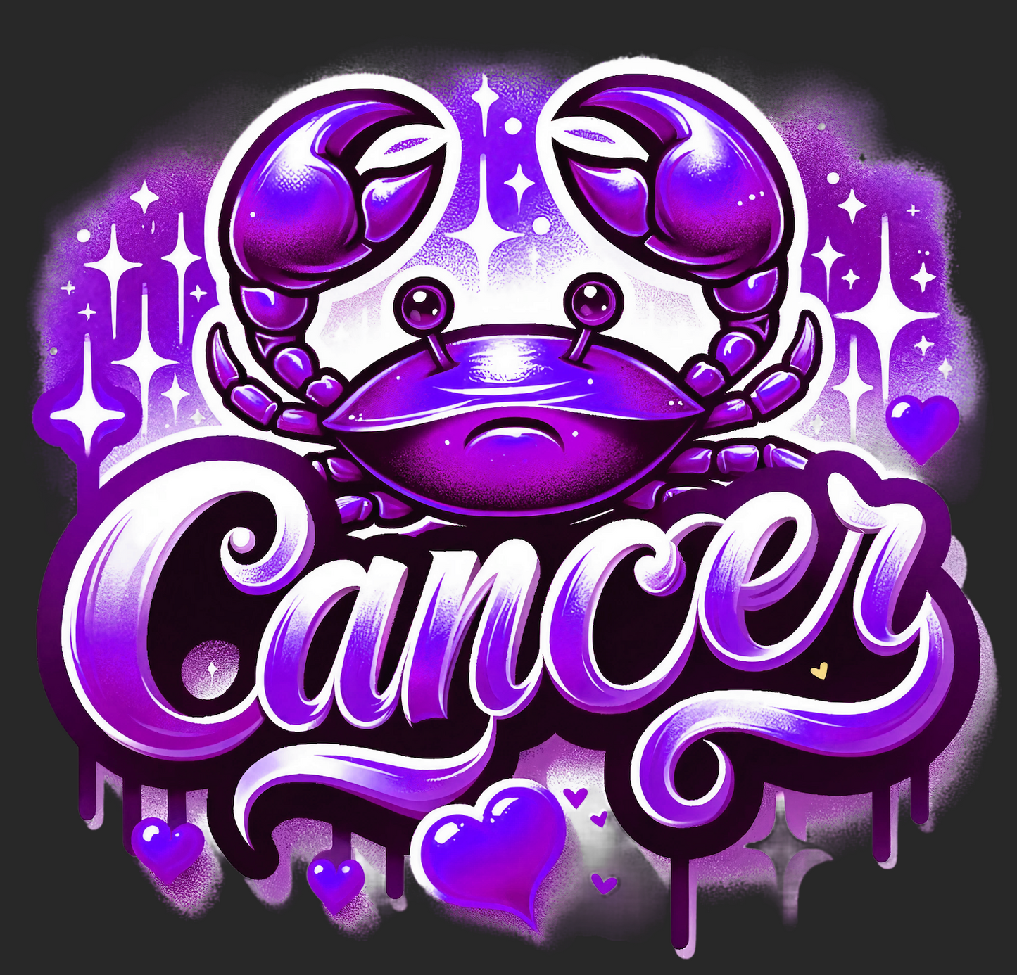 Zodiac T-shirt - Purple