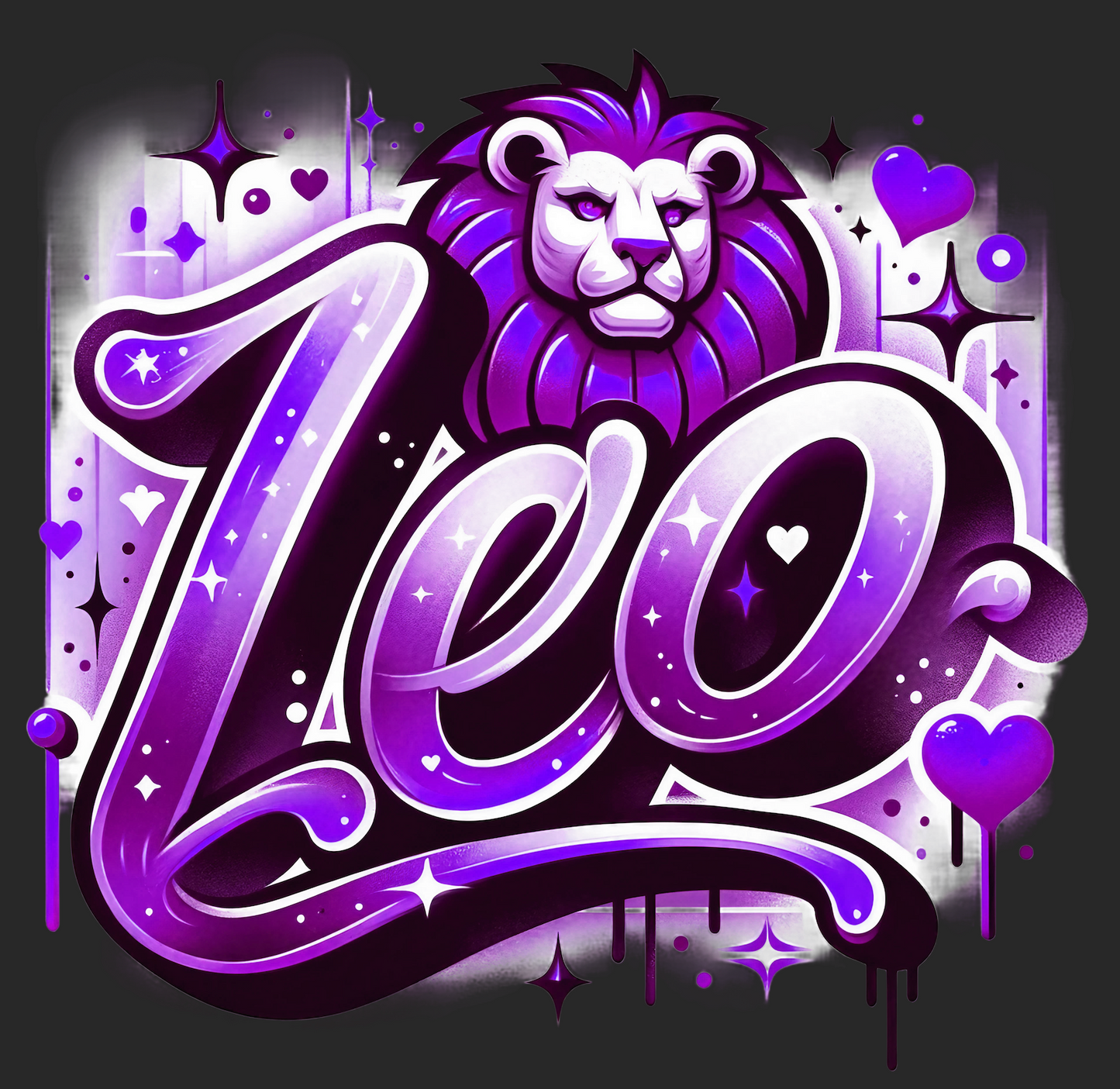 Zodiac T-shirt - Purple
