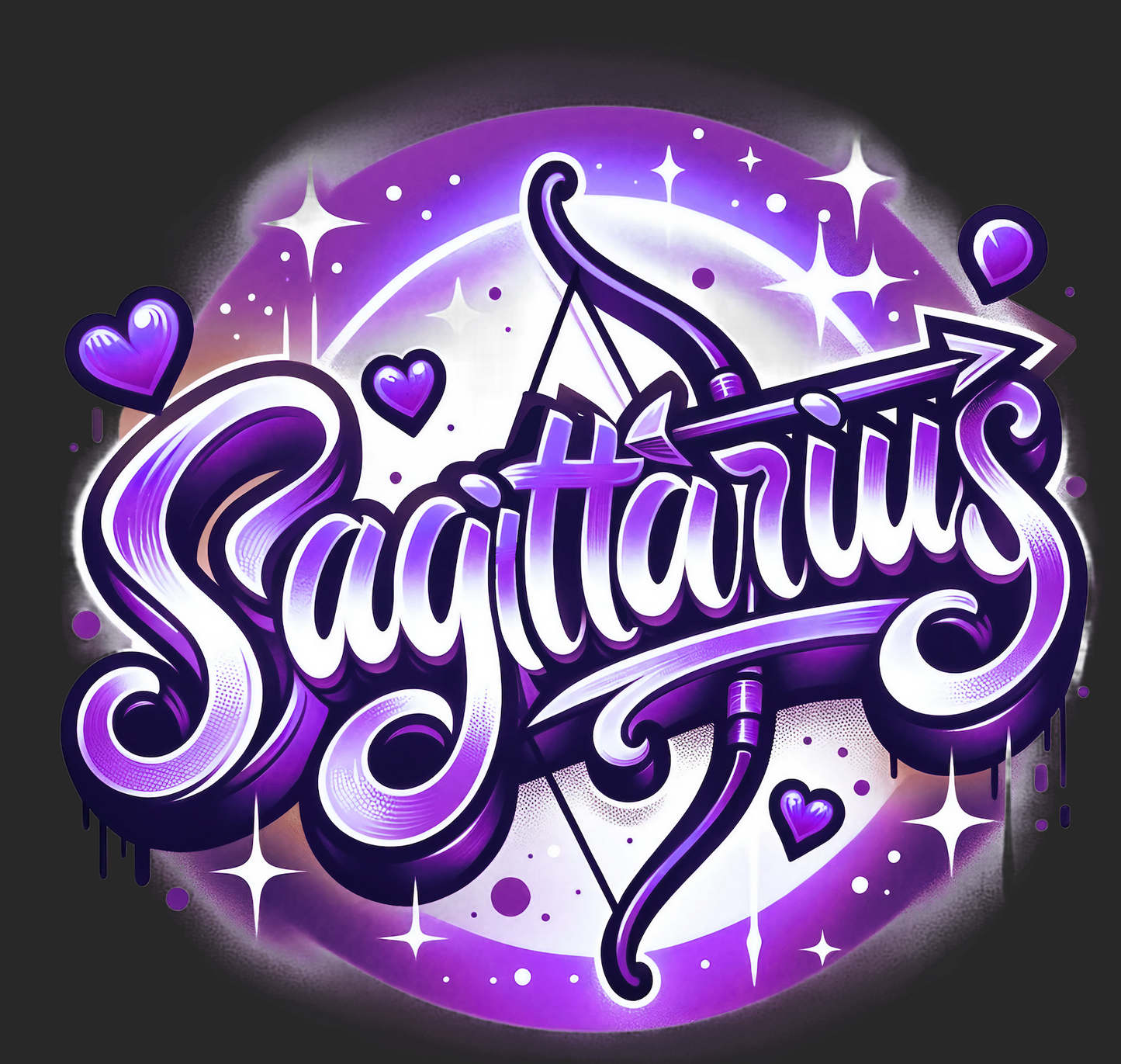 Zodiac T-shirt - Purple
