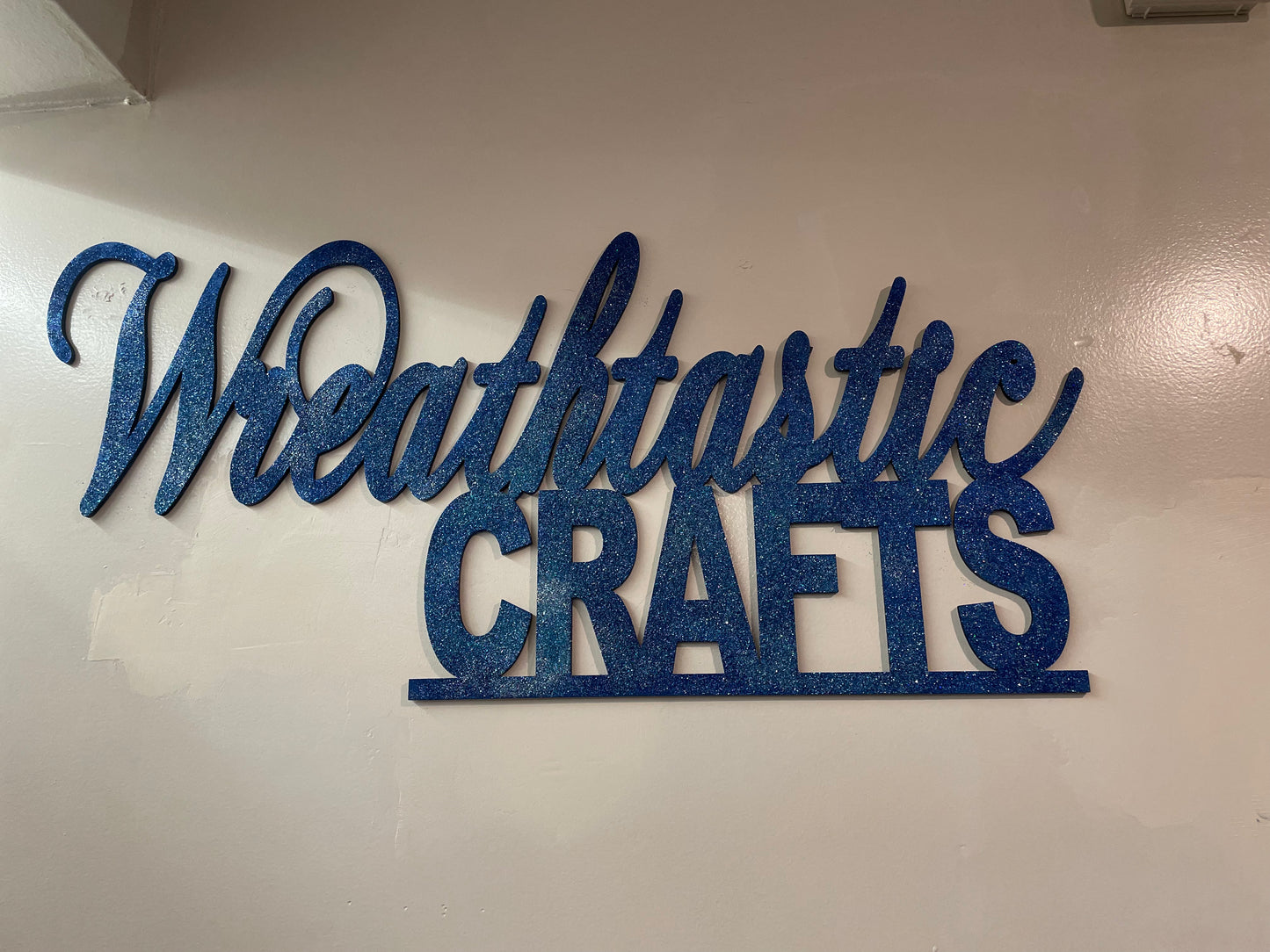 Custom Word Wood Door Sign