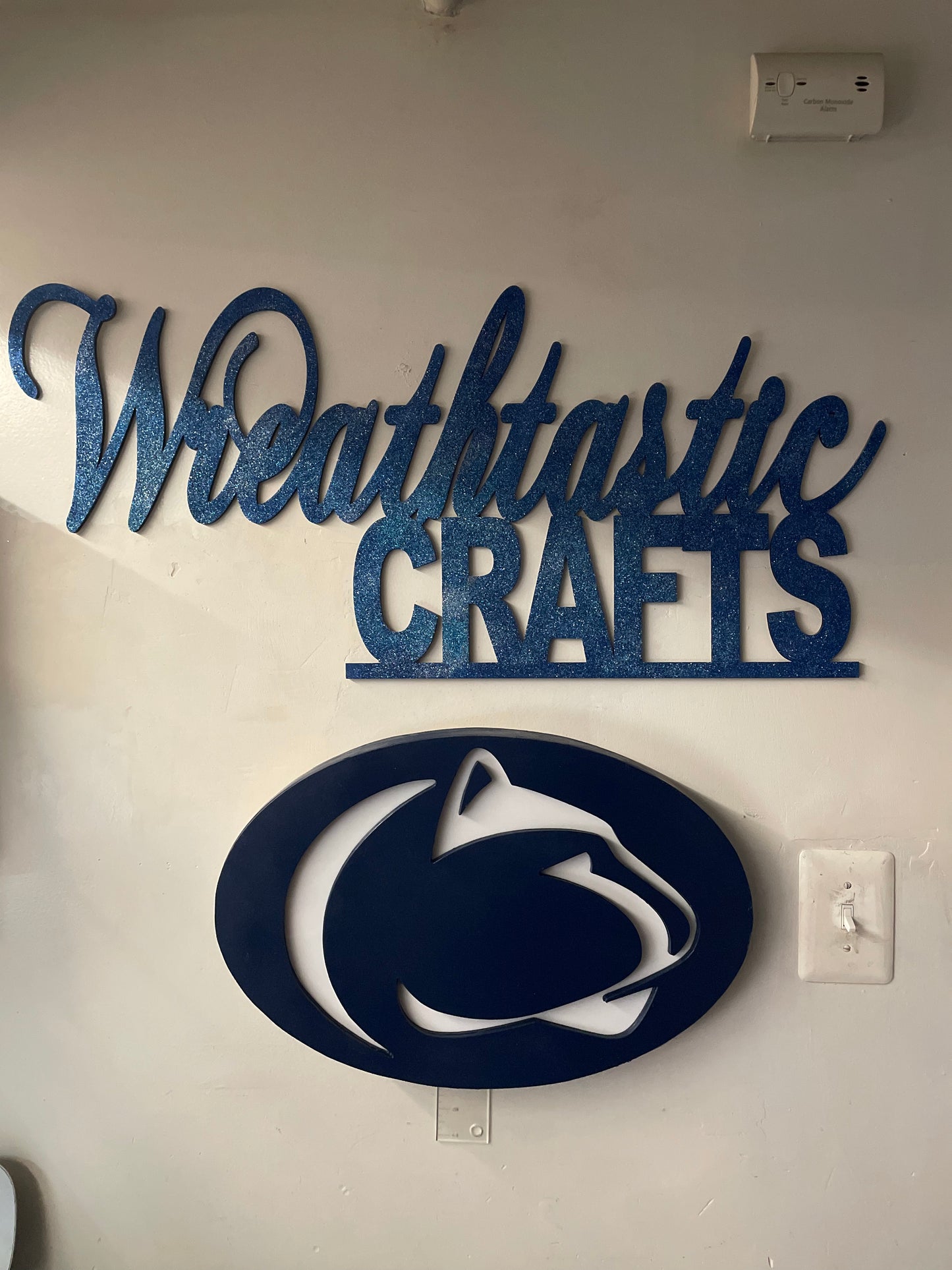 Penn State 3D Wood Sign