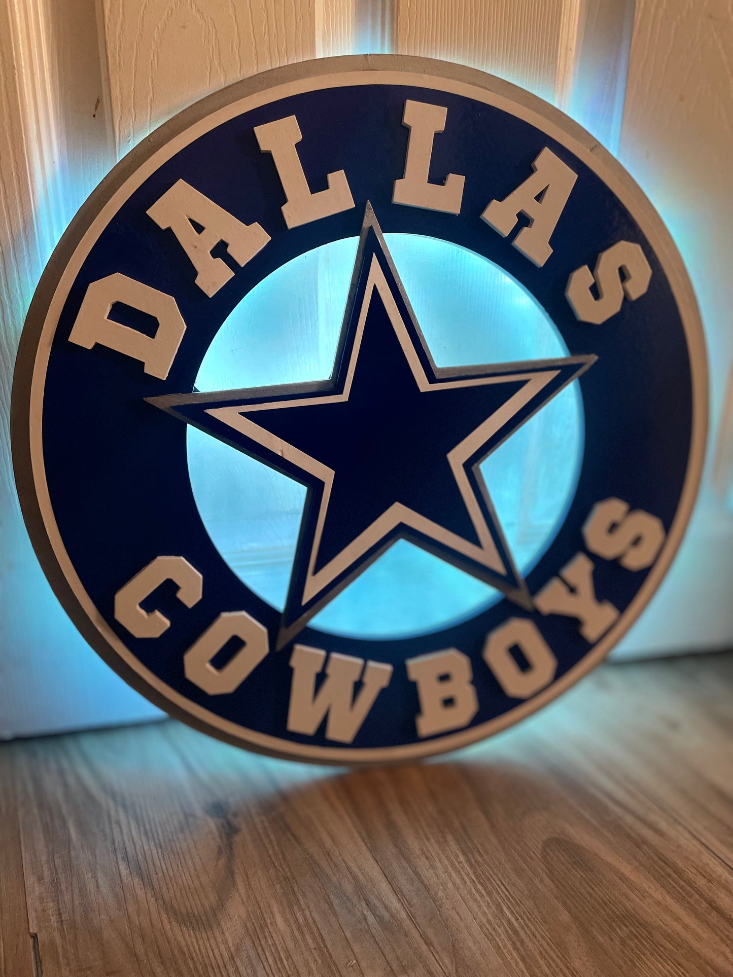 Dallas Cowboys Wood Sign