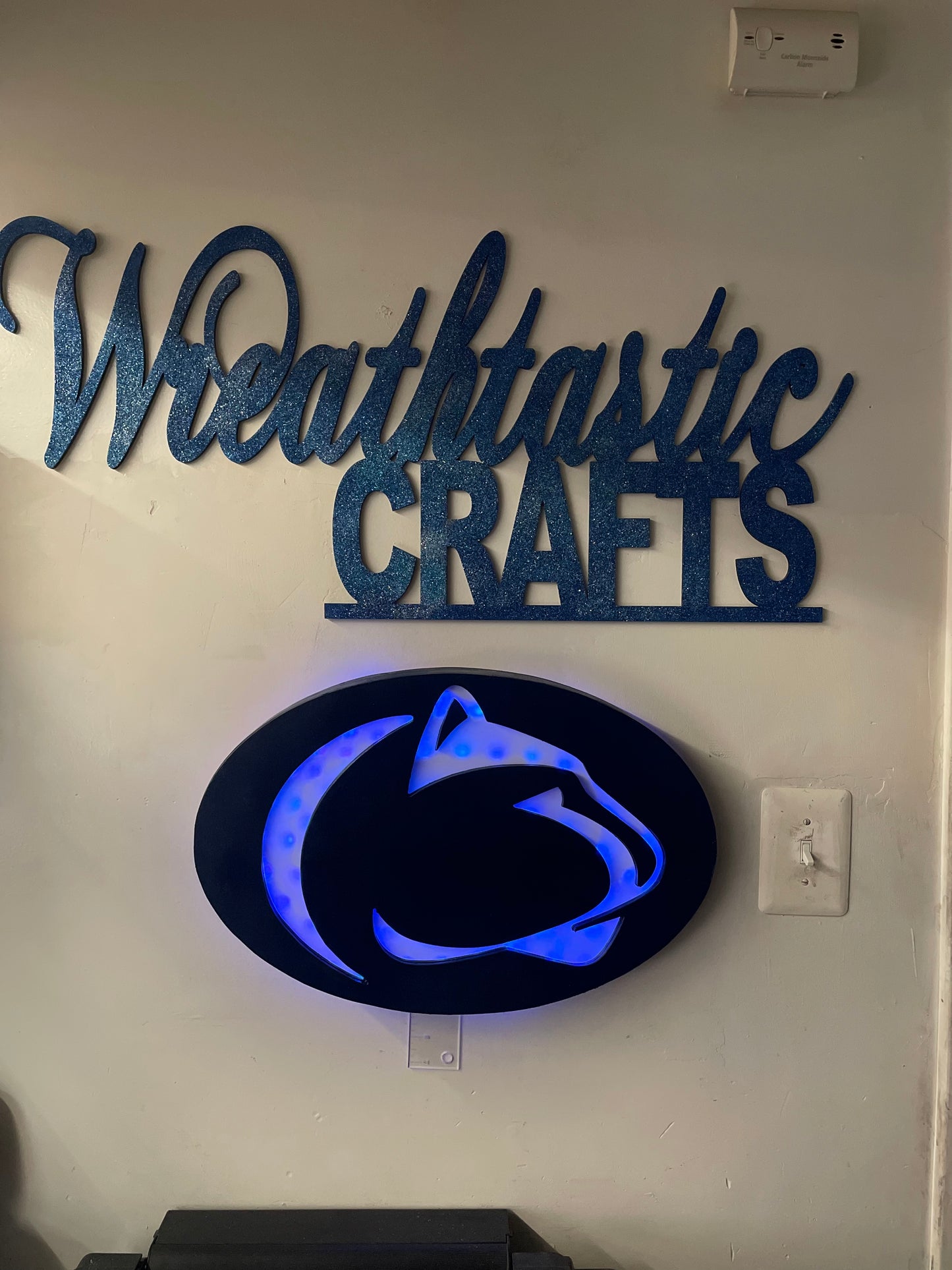 Penn State 3D Wood Sign