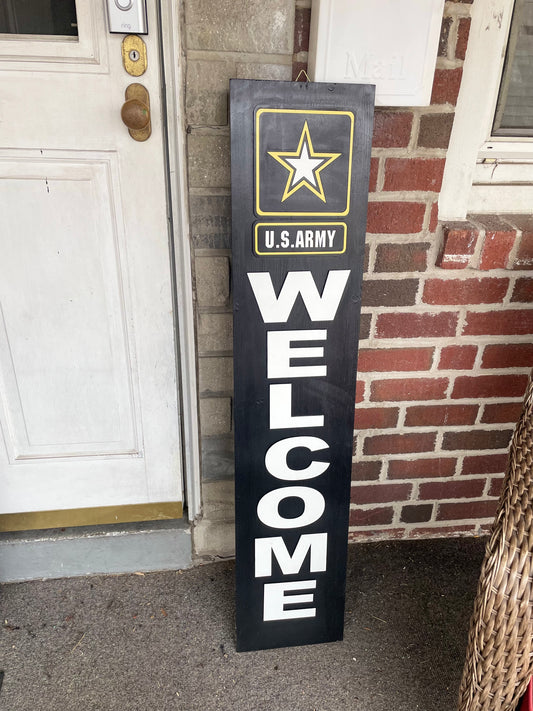 Custom Wood Porch Sign