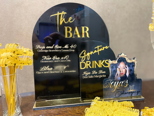 Custom Bar Menu