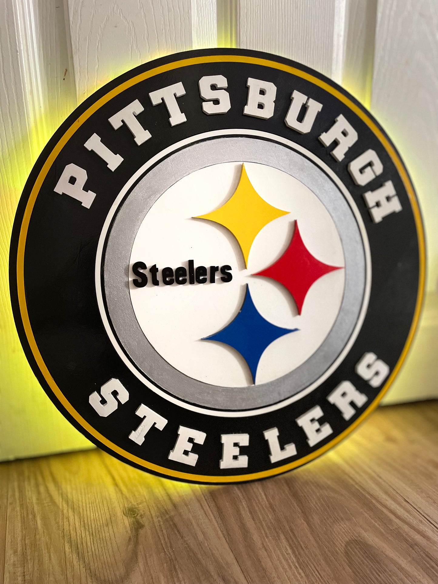 Philadelphia Steelers Wood Sign