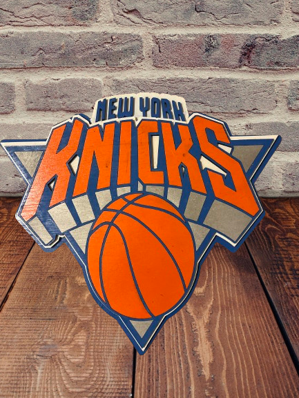 New York Knicks Wood Sign